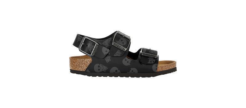 Birkenstock Birko-flor Regular Milano Børn Sort | DK 145BEX